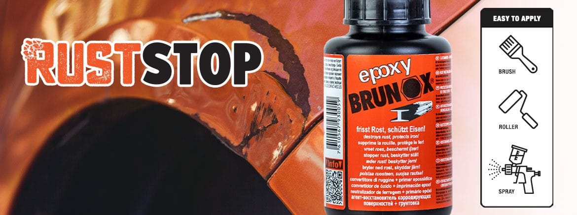 Brunox 2K Epoxy Primer - Rust Treatment - Brunox
